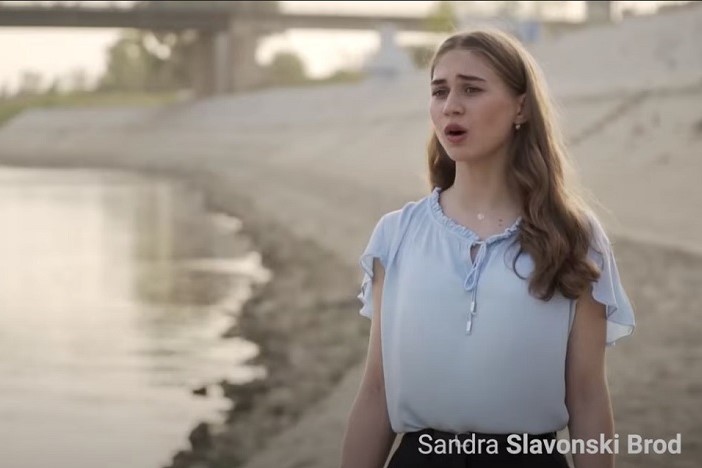 Svojim prekrasnim glasom Sandra Böhm predstavlja našu županiju