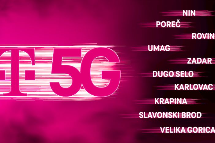 T-com doveo 5G mrežu i naš grad. 5G Trenutno imamo u 34 hrvatska grada