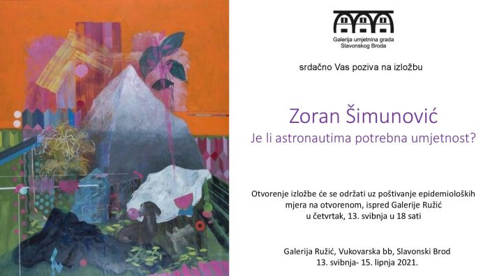 Otvorenje izložbe &quot;Je li astronautima potrebna umjetnost?