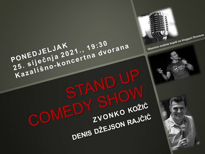 Stand up comedy show u Kazališno-koncertnoj dvorani