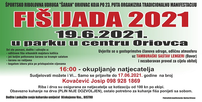 Fišijada u Oriovcu