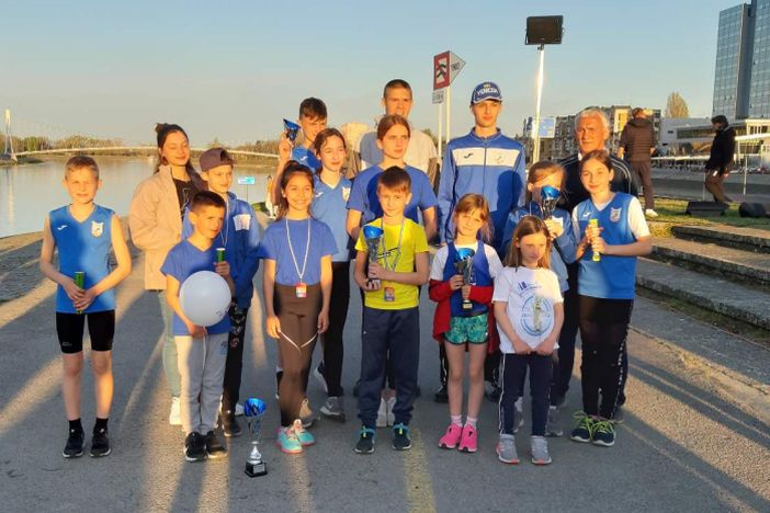 Mladi atletičari "Marsonije" odlični na Ferivi polumaratonu u Osijeku 