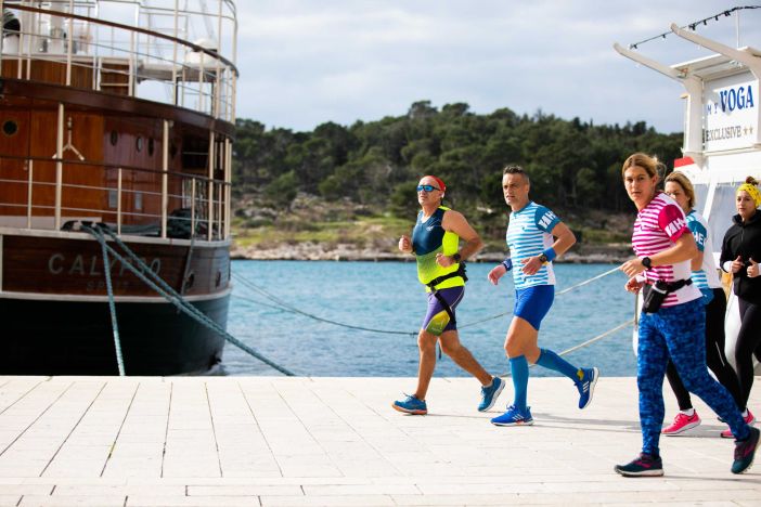 Kristijan Sindik i tim danas trčali treći od sedam maratona za Dječji onkološki odjel KBC-a Split