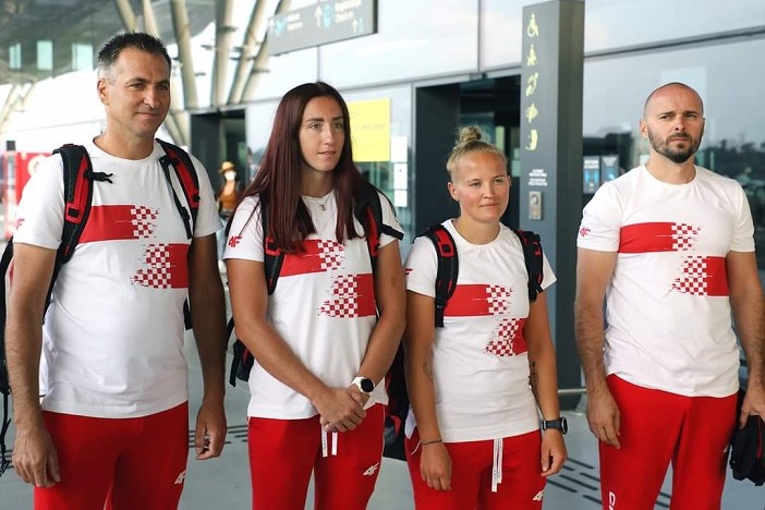 Vanesa Tot i Igor Krajina su jučer otputovali na Olimpijske igre u Japan 