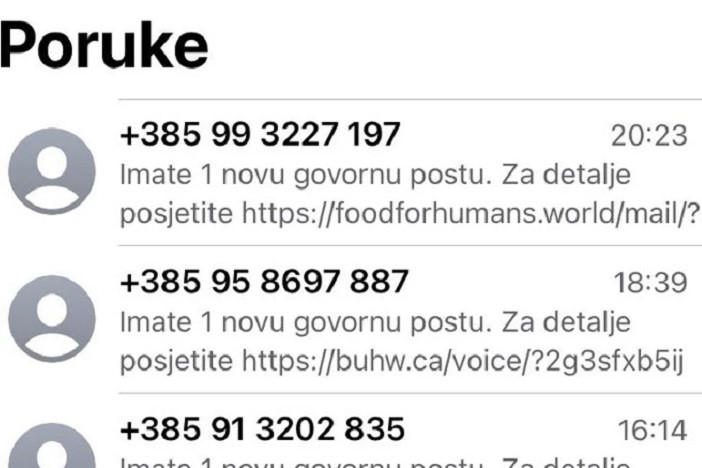 Virus koji se širi SMS porukama; HT upozorava: ne otvarajte!
