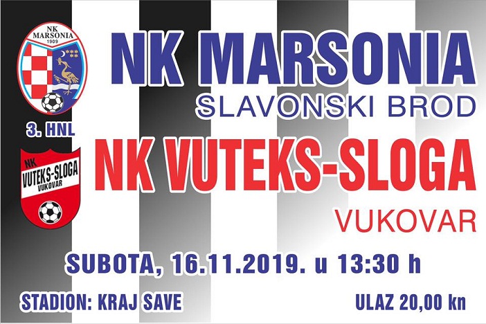 Marsonia u subotu ima prvu od dvije meč lopte za potvrdu jesenskog nogometnog prvaka u ligi
