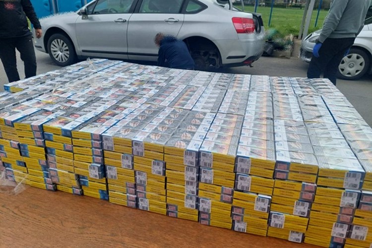 Velika zapljena cigareta