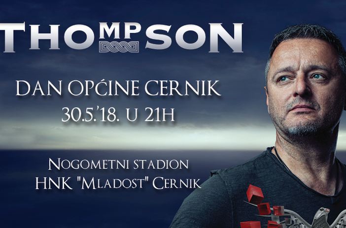 Marko Perković Thompson dolazi u Cernik