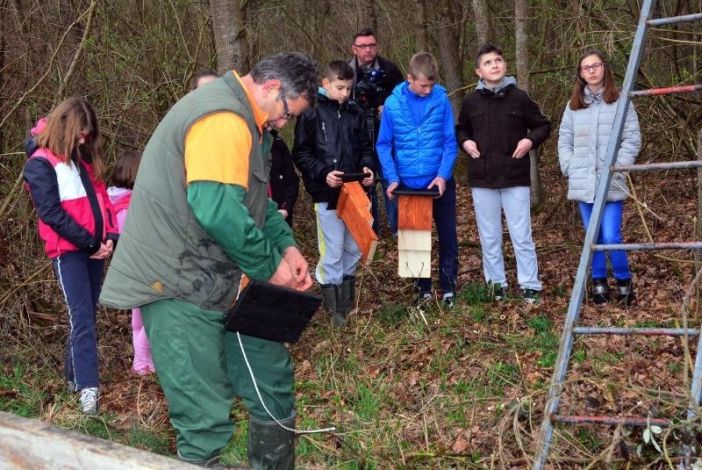 Učenici na Migalovcima postavili kućice za šišmiše