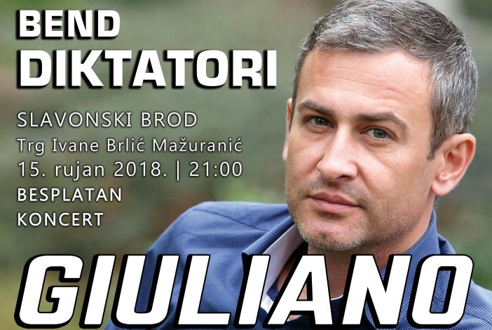 Obilježavanje Dana hrvatskih branitelja Brodsko-posavske županije uz besplatan koncert Giuliana