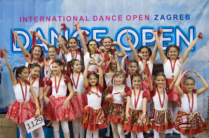 Brodski leptirići osvojili 1. mjesto na INTERNATIONAL DANCE OPENU u Zagrebu