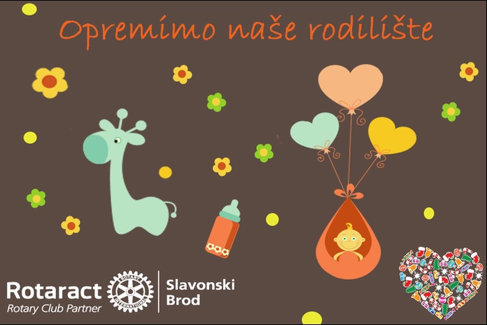 Upoznajte Rotaract Club Slavonski Brod i njihovu akciju "Opremimo brodsko rodilište" 