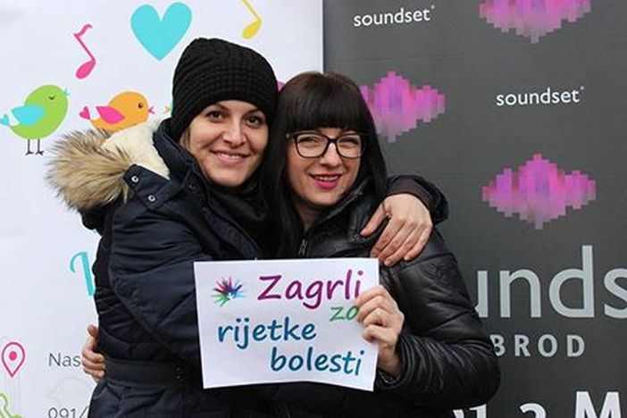 Udruga Vrapčići i Soundset Brod u akciji "Zagrli za rijetke bolesti"