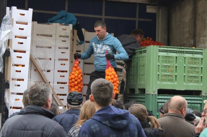 Neretvanske mandarine ponovo u Sibinju