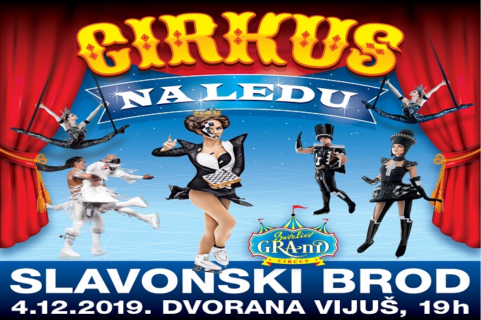 (VIDEO) „Grand“ cirkus na ledu 4. prosinca u Slavonskom Brodu u dvorani Vijuš