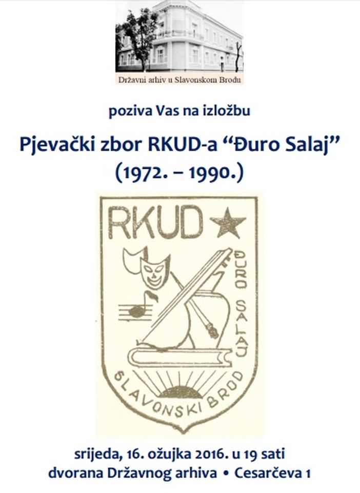 Izložba Pjevački zbor RKUD-a “Đuro Salaj” (1972. – 1990.)