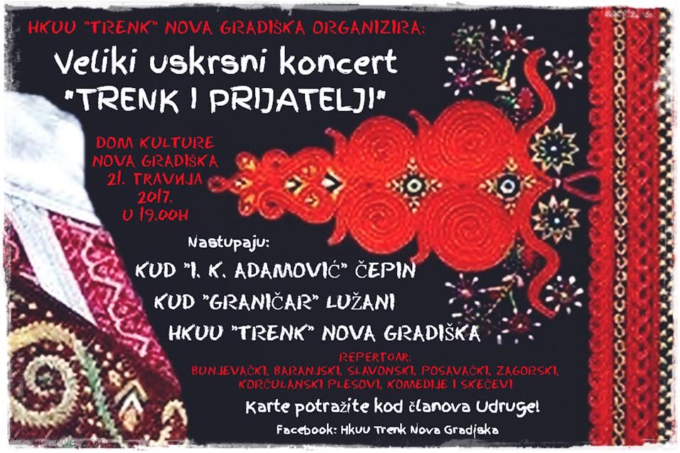 Veliki uskrsni koncert "Trenk i prijatelji"