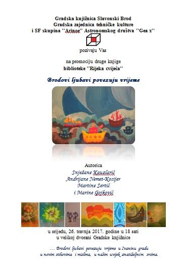 Promocija knjige "Brodovi ljubavi povezuju vrijeme"