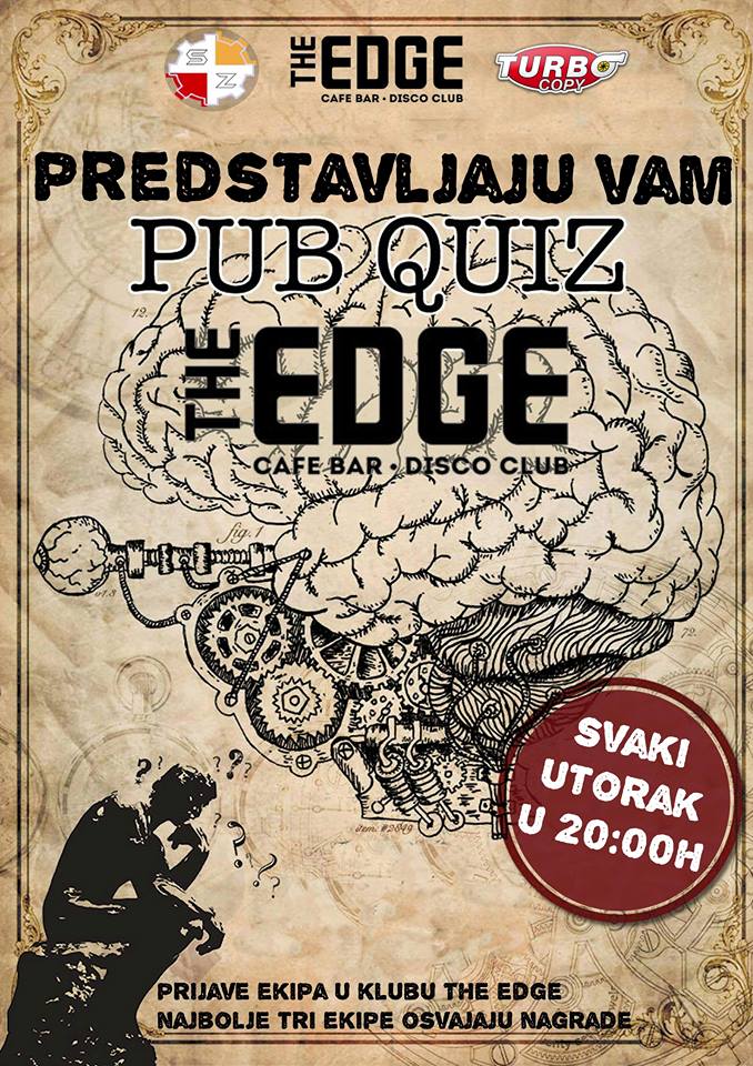 Pub Quiz - kviz općeg znanja 