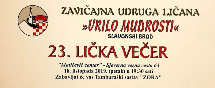 23. Lička večer