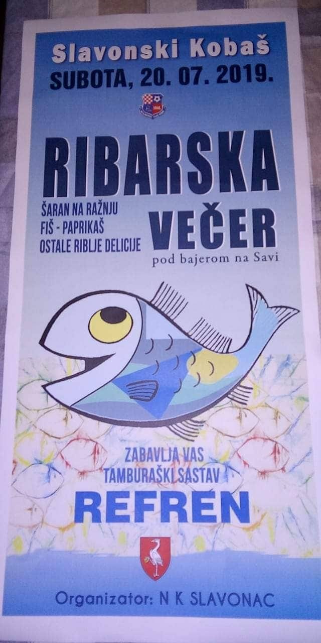 Ribarska večer u Slavonskom Kobašu