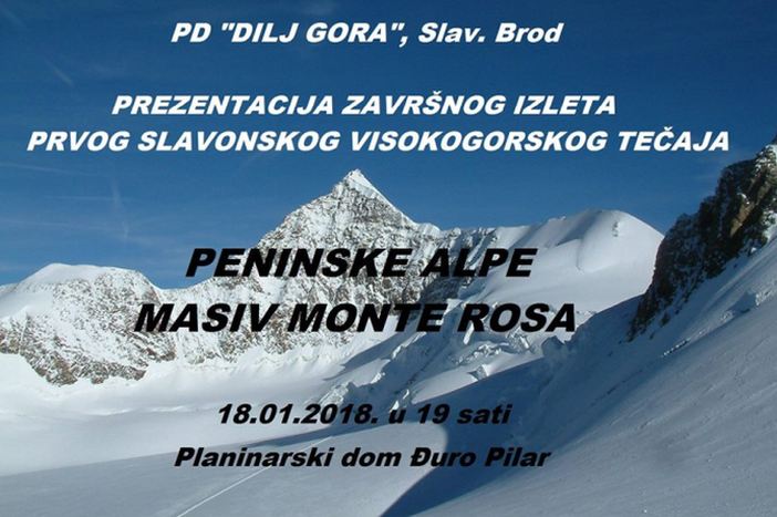 Prezentacija Peninske Alpe Masiv Monte Rosa