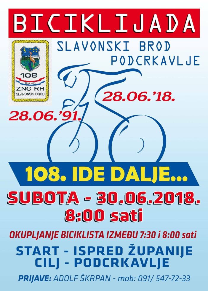 Biciklijada "108. ide dalje"