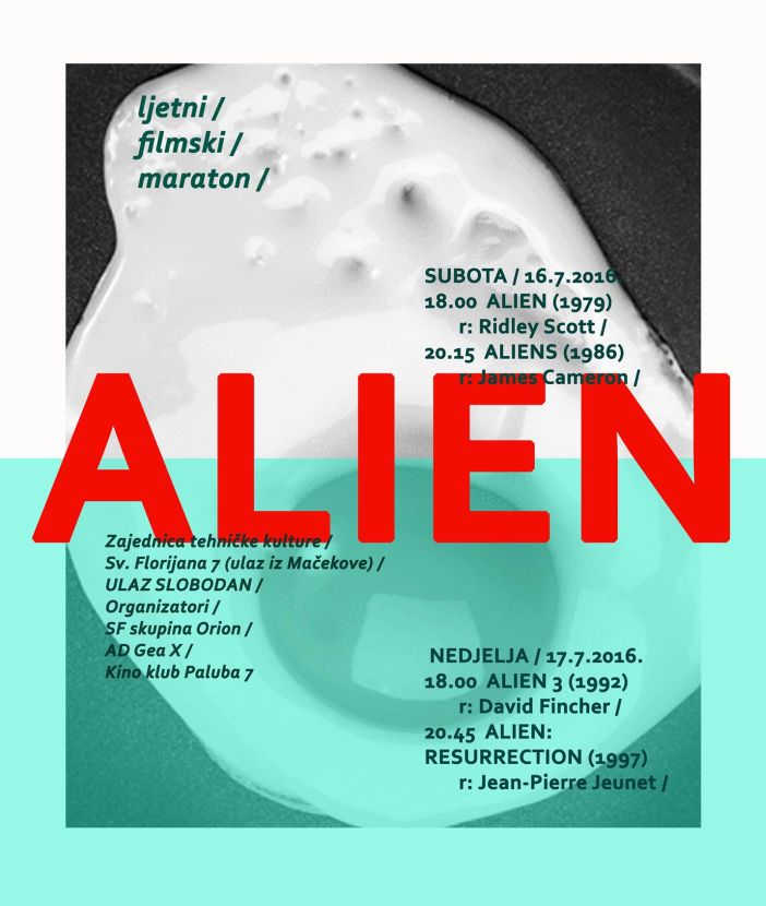 Paluba  7 prikazuje: Alien 3 i Alien: Resurrection