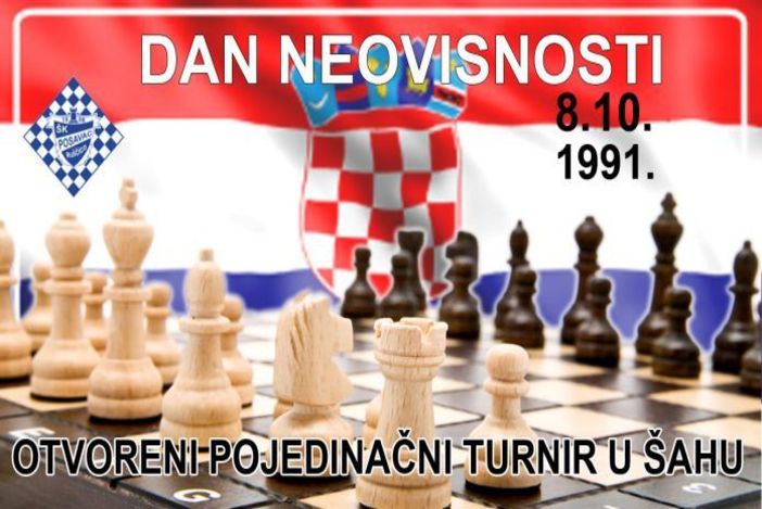 ŠK Posavac organizira pojedinačni turnir u šahu povodom "Dana neovisnosti"