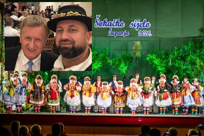 Prvi službeni nastup KUD-a Tkanica iz Linza na Šokačkom sijelu