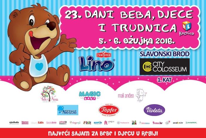 Dani beba djece i trudnica 05. - 06.03. u City Colosseumu 