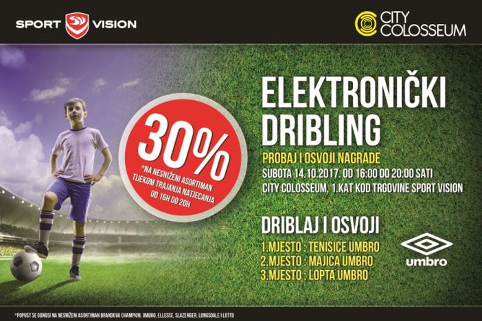 Elektronički dribling uz City Colosseum i Sport vision 