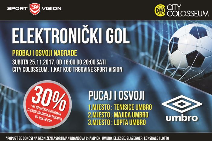 City Colosseum i Sport vision nagrađuju nogometnu preciznost 