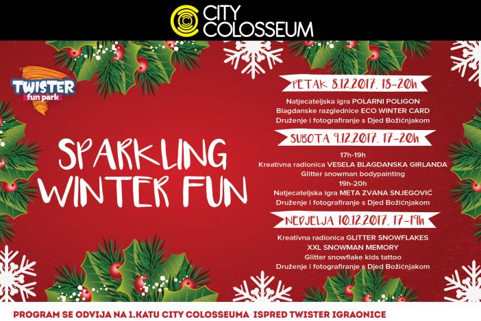 Sparkling winter fun 08.12. – 10.12.  u City Colosseumu 