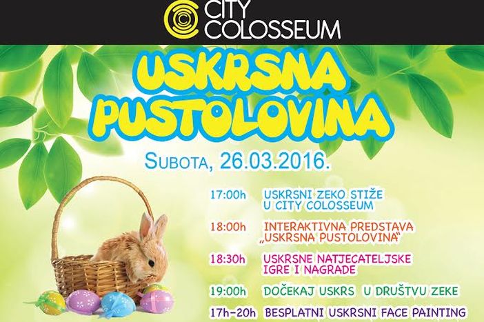 Uskrsna pustolovina u City Colosseumu 