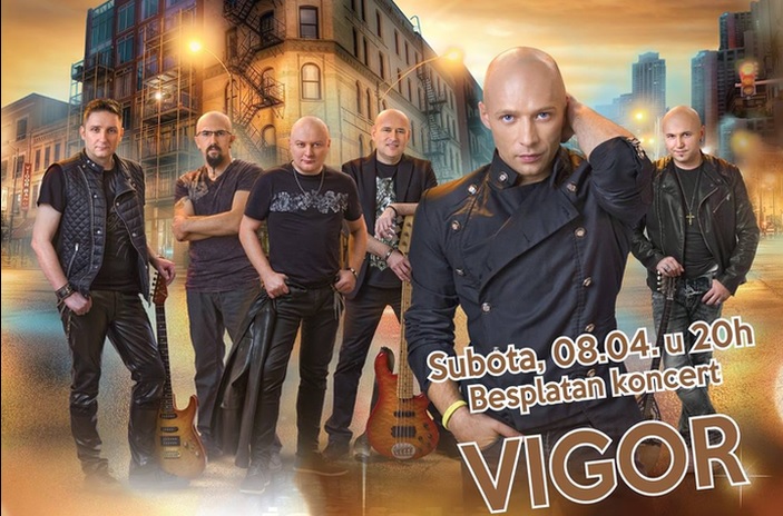 Besplatan koncert grupe Vigor u City Colosseumu!