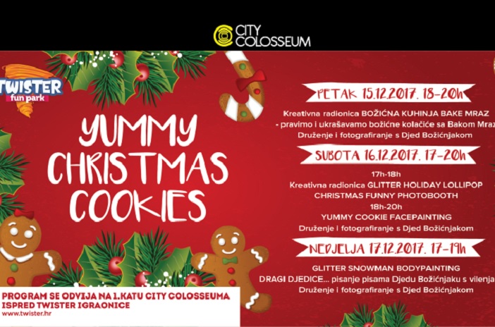 Yummy Christmas cookie 15.12. – 17.12.  u City Colosseumu 