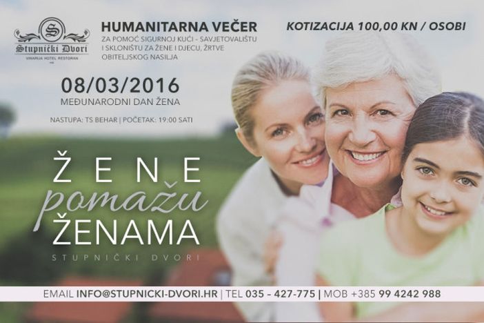 Humanitarna večer “Žene pomažu ženama"