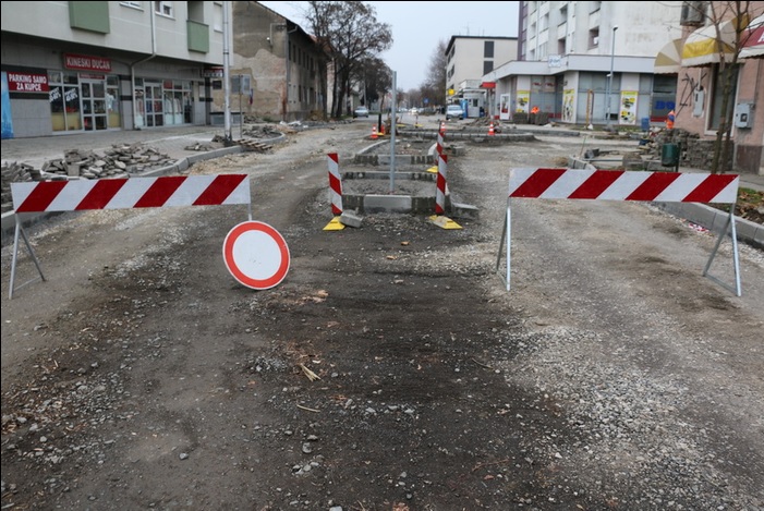 Obavijest: U četvrtak će raskrižje Štampareve i Zrinske ulice biti zatvoreno za promet