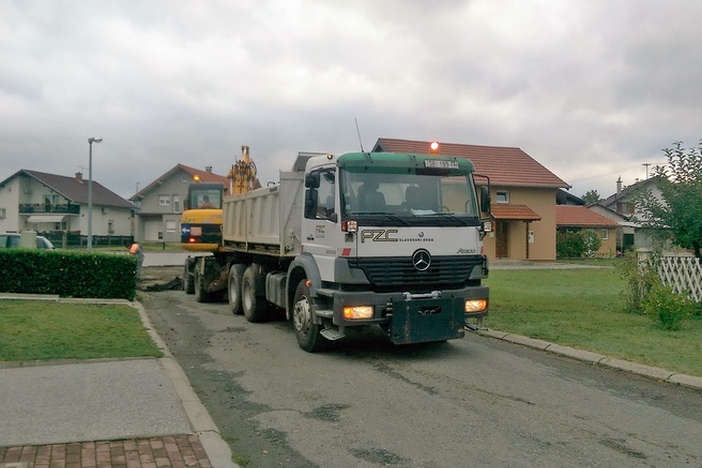 Započeli radovi na modernizaciji ceste u Dunavskoj ulici