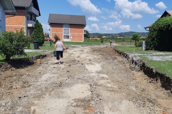 U tijeku su radovi izgradnje prometnice u Ličkoj ulici – odvojak