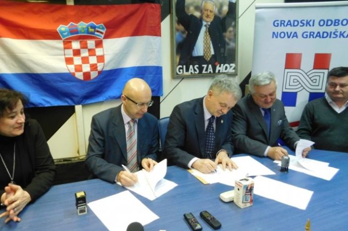 HDZ, HSS i HSP Ante Starčević zajedno na izbore u Novoj Gradiški