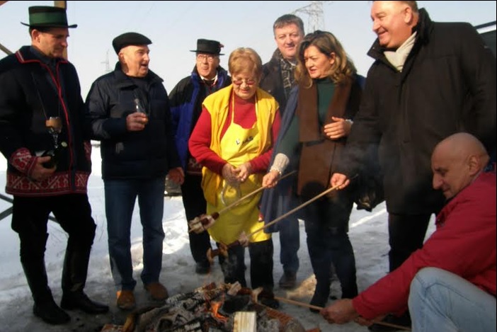 Proslava Vinkova uz HSLS, u Bećarskoj kući u Podvinju