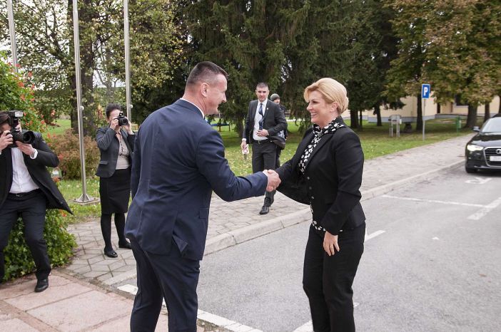 Predsjednica Kolinda Grabar-Kitarović u Brodsko-posavskoj županiji