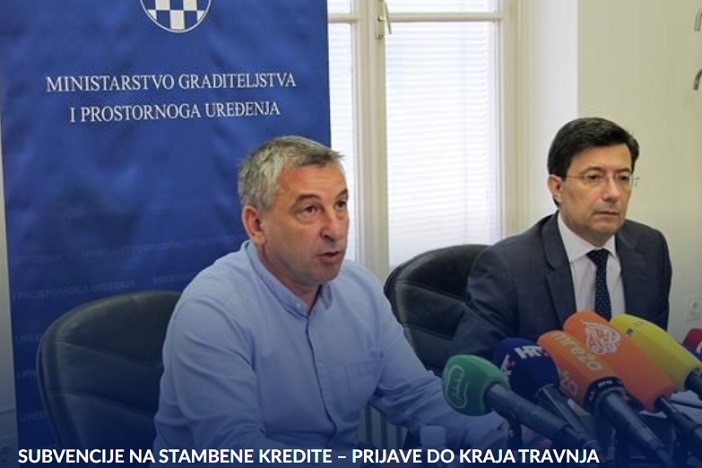 Subvencije na stambene kredite - prijave do kraja travnja 