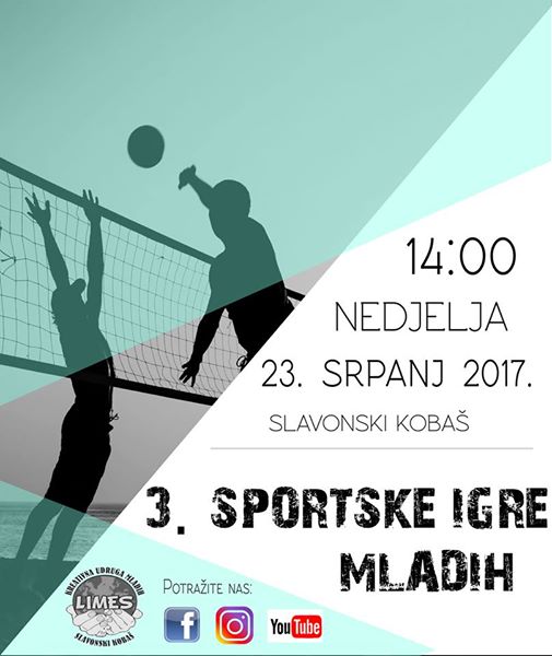 3. Sportske igre mladih u Slav. Kobašu