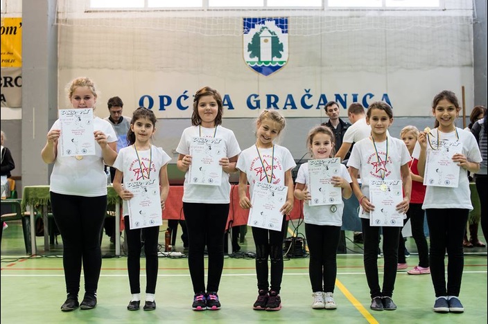 ŠPK Astra - 15 medalja na Međunarodnom kupu u Gračanici