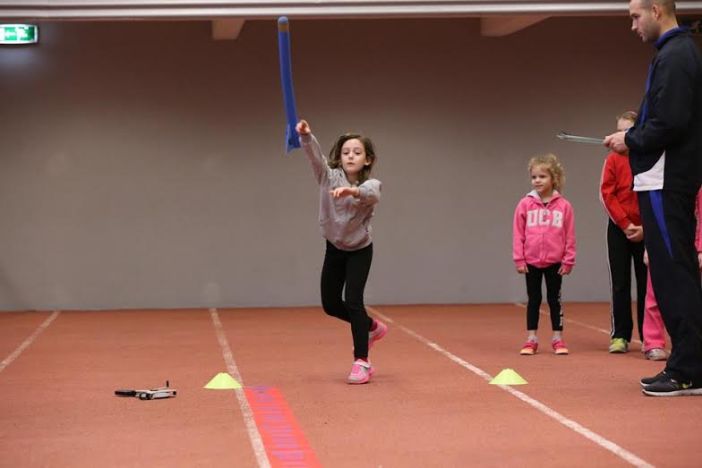 Mlade brodske atletičarke nastupile u djećjem bacanju koplja