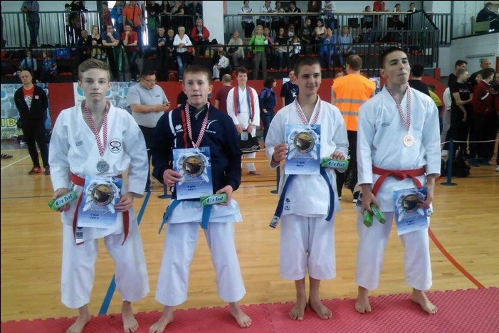 Mihael Ećimović prvi na 18. Memorijalnom karate kupu Zagreb 2017.