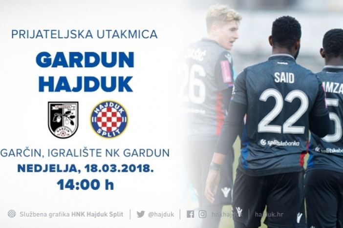 Hajduk dolazi u Garčin!